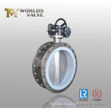 Monel Double Flanged Butterfly Valve